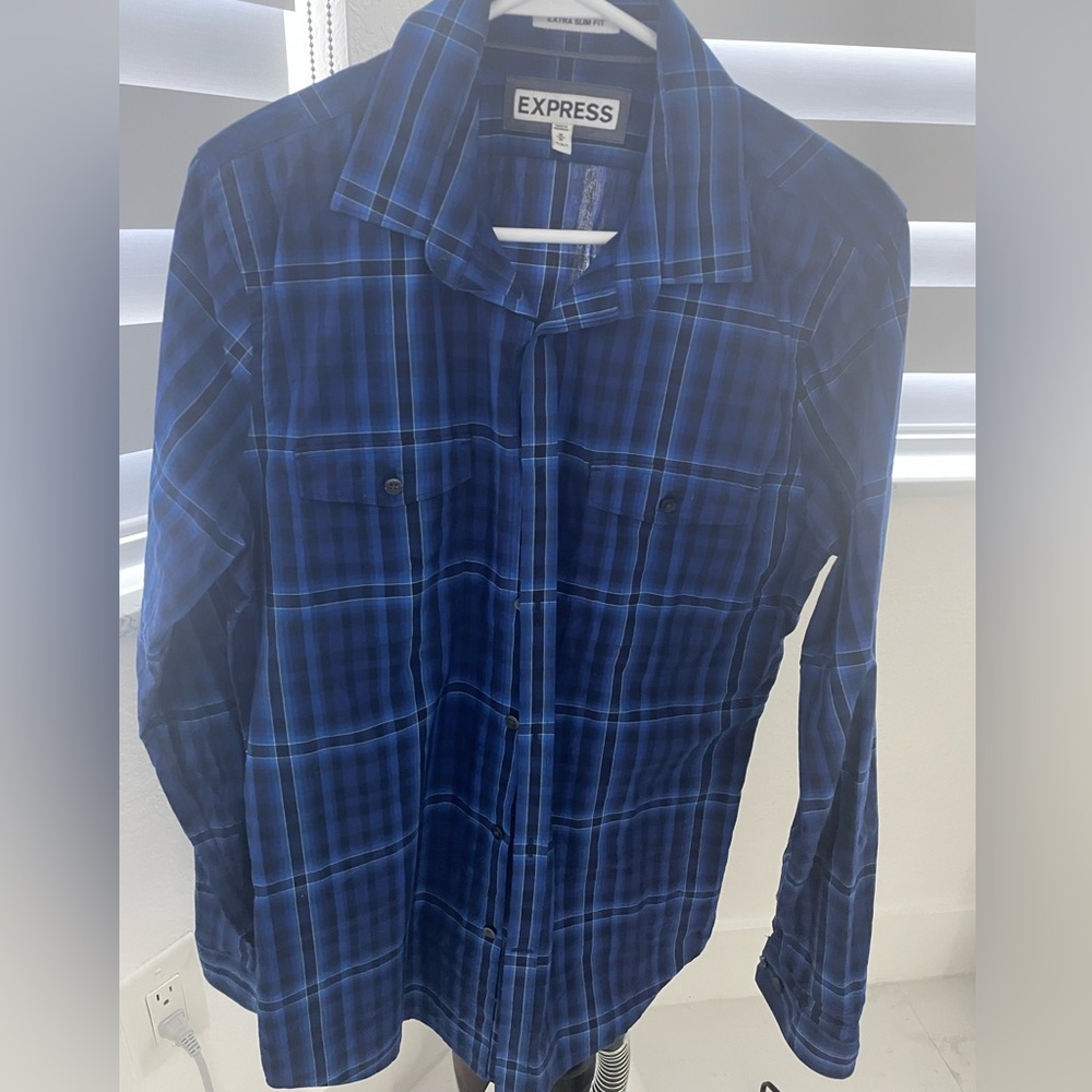 Express button down men shirt
